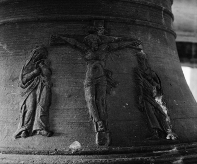 Détail de la crucifixion. © Région Bourgogne-Franche-Comté, Inventaire du patrimoine