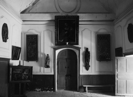 Vue d'ensemble de l'intérieur, depuis l'autel. © Région Bourgogne-Franche-Comté, Inventaire du patrimoine