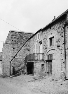 Vue d'ensemble de la maison sise parcelles 1315-1316, section D7 du cadastre de 1940. © Région Bourgogne-Franche-Comté, Inventaire du patrimoine