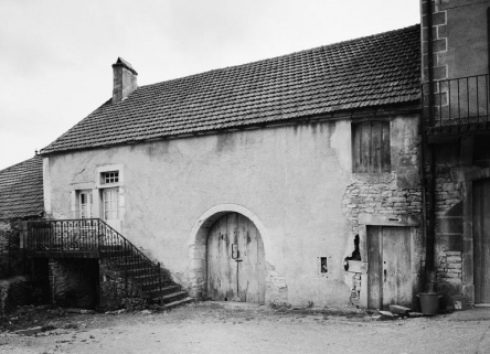 Vue d'ensemble de la maison sise parcelle 1340, section D7 du cadastre de 1940. © Région Bourgogne-Franche-Comté, Inventaire du patrimoine