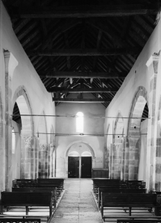 Vue d'ensemble prise du choeur. © Région Bourgogne-Franche-Comté, Inventaire du patrimoine