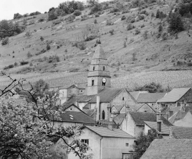 Vue d'ensemble de l'église. © Région Bourgogne-Franche-Comté, Inventaire du patrimoine