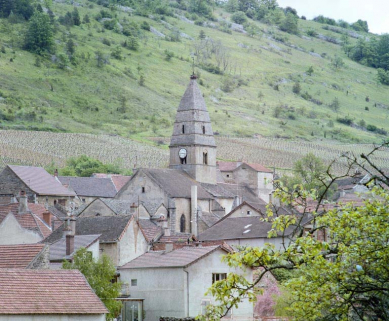 Vue d'ensemble de l'église. © Région Bourgogne-Franche-Comté, Inventaire du patrimoine