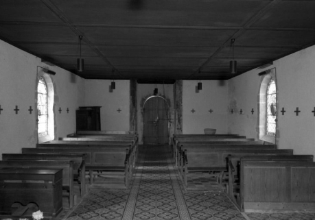 Vue intérieure prise du choeur © Région Bourgogne-Franche-Comté, Inventaire du patrimoine