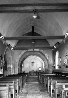 Vue intérieure prise de l'entrée © Région Bourgogne-Franche-Comté, Inventaire du patrimoine