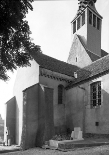 Chevet et sacristie © Région Bourgogne-Franche-Comté, Inventaire du patrimoine