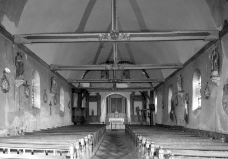 Vue intérieure prise de l'entrée © Région Bourgogne-Franche-Comté, Inventaire du patrimoine