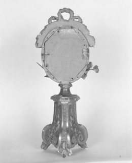 Vue du revers d'un reliquaire © Région Bourgogne-Franche-Comté, Inventaire du patrimoine