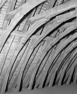 Charpente du comble © Région Bourgogne-Franche-Comté, Inventaire du patrimoine