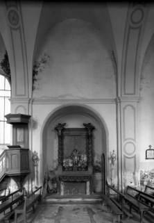 Nef, mur droit, troisième travée © Région Bourgogne-Franche-Comté, Inventaire du patrimoine