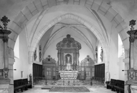 Choeur, vue intérieure © Région Bourgogne-Franche-Comté, Inventaire du patrimoine