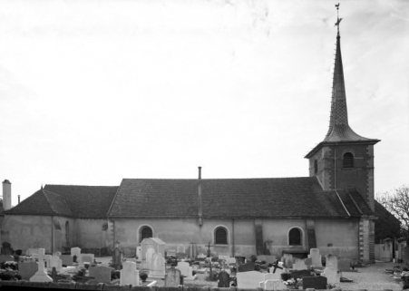 Elévation gauche © Région Bourgogne-Franche-Comté, Inventaire du patrimoine