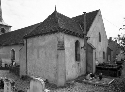 Chevet et sacristie © Région Bourgogne-Franche-Comté, Inventaire du patrimoine