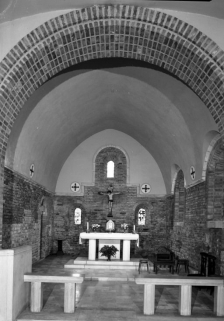 Vue intérieure du choeur prise de la nef © Région Bourgogne-Franche-Comté, Inventaire du patrimoine