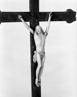Détail du Christ © Région Bourgogne-Franche-Comté, Inventaire du patrimoine