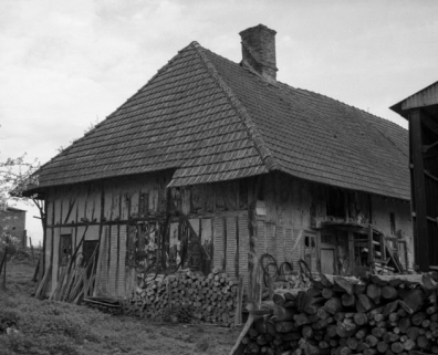 Elévation latérale gauche. © Région Bourgogne-Franche-Comté, Inventaire du patrimoine