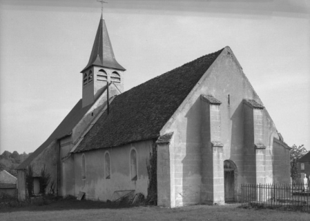 Elévations antérieure et gauche © Région Bourgogne-Franche-Comté, Inventaire du patrimoine