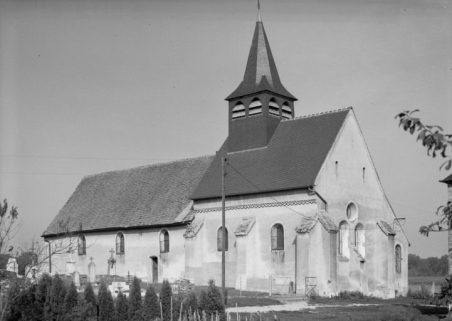 Elévation droite et chevet © Région Bourgogne-Franche-Comté, Inventaire du patrimoine