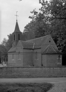 Elévation droite et chevet © Région Bourgogne-Franche-Comté, Inventaire du patrimoine