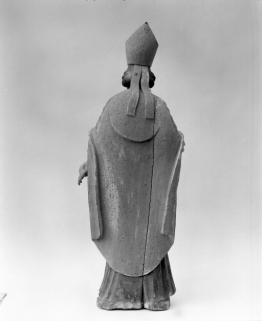 Saint Nicolas, vue de dos © Région Bourgogne-Franche-Comté, Inventaire du patrimoine