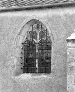 Elévation gauche, deuxième fenêtre de la nef © Région Bourgogne-Franche-Comté, Inventaire du patrimoine