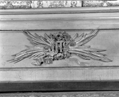 Détail du devant d'autel © Région Bourgogne-Franche-Comté, Inventaire du patrimoine