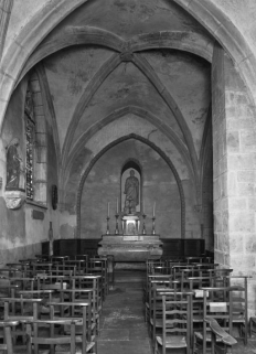 Deuxième chapelle gauche, ancienne chapelle des Bossuet © Région Bourgogne-Franche-Comté, Inventaire du patrimoine