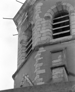 Clocher, détail © Région Bourgogne-Franche-Comté, Inventaire du patrimoine