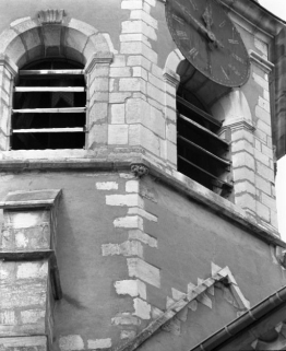 Clocher, détail © Région Bourgogne-Franche-Comté, Inventaire du patrimoine
