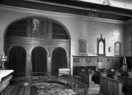 Chapelle, mur droit © Région Bourgogne-Franche-Comté, Inventaire du patrimoine