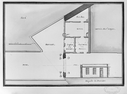 porte de ville bastion © Région Bourgogne-Franche-Comté, Inventaire du patrimoine  porte de ville bastion © Région Bourgogne-Franche-Comté, Inventaire du patrimoine