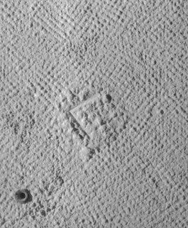 Ancienne salle Notre-Dame : signe lapidaire. © Région Bourgogne-Franche-Comté, Inventaire du patrimoine