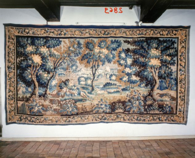 N°2 : verdure au faisan et autres oiseaux © Région Bourgogne-Franche-Comté, Inventaire du patrimoine