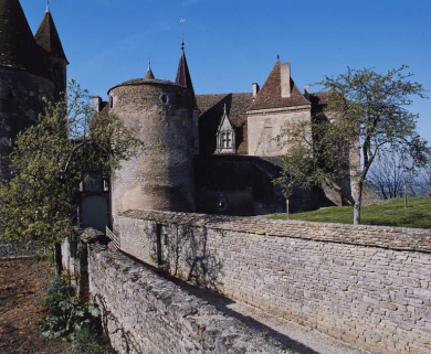  château fort © Région Bourgogne-Franche-Comté, Inventaire du patrimoine