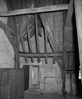 Grande aile sur cour : comble (au-dessus de la chambre du Roi). © Région Bourgogne-Franche-Comté, Inventaire du patrimoine