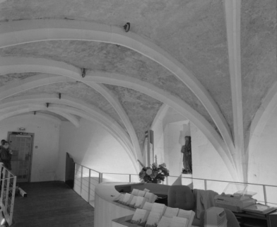 Grand corps de bâtiment : ancienne cave du réfectoire. © Région Bourgogne-Franche-Comté, Inventaire du patrimoine