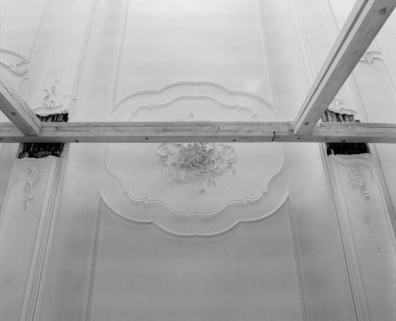 Chambre du Roi : détail du plafond (travaux de 1995). © Région Bourgogne-Franche-Comté, Inventaire du patrimoine