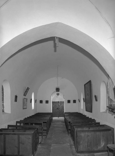 Vue intérieure prise du choeur © Région Bourgogne-Franche-Comté, Inventaire du patrimoine