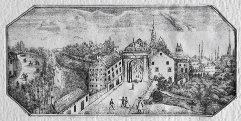 porte de ville © Région Bourgogne-Franche-Comté, Inventaire du patrimoine  porte de ville © Région Bourgogne-Franche-Comté, Inventaire du patrimoine