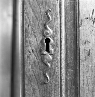 Détail : entrée de serrure. © Région Bourgogne-Franche-Comté, Inventaire du patrimoine