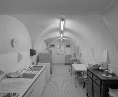 Sous-sol : cuisine actuelle. © Région Bourgogne-Franche-Comté, Inventaire du patrimoine