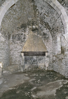 Grande salle : vue intérieure (état en 2001). © Région Bourgogne-Franche-Comté, Inventaire du patrimoine