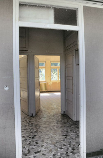 Aile ouest, accès aux chambres. © Région Bourgogne-Franche-Comté, Inventaire du patrimoine