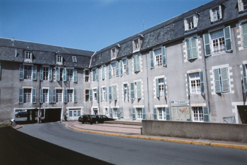 Façade postérieure, partie gauche. © Région Bourgogne-Franche-Comté, Inventaire du patrimoine