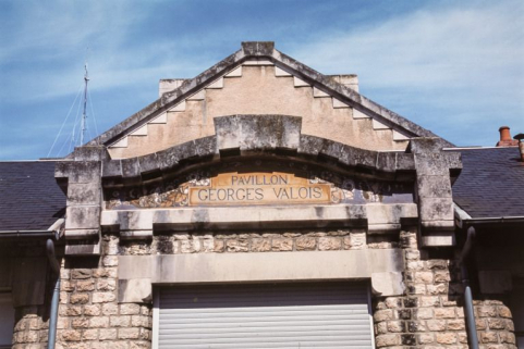 Service d'ophtalmologie (pavillon Georges Valois), détail. © Région Bourgogne-Franche-Comté, Inventaire du patrimoine