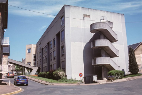 Maternité, élévation latérale. © Région Bourgogne-Franche-Comté, Inventaire du patrimoine