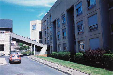 Maternité, façade. © Région Bourgogne-Franche-Comté, Inventaire du patrimoine