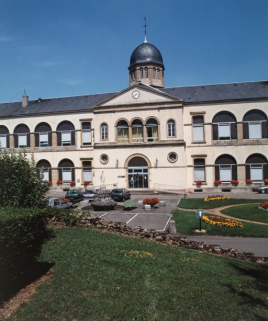 Partie centrale de la façade principale. © Région Bourgogne-Franche-Comté, Inventaire du patrimoine