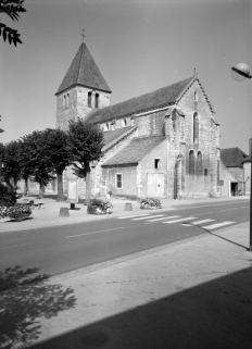 Chevet et élévation droite (sud). © Région Bourgogne-Franche-Comté, Inventaire du patrimoine
