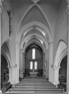 Vue d'ensemble depuis l'entrée. © Région Bourgogne-Franche-Comté, Inventaire du patrimoine